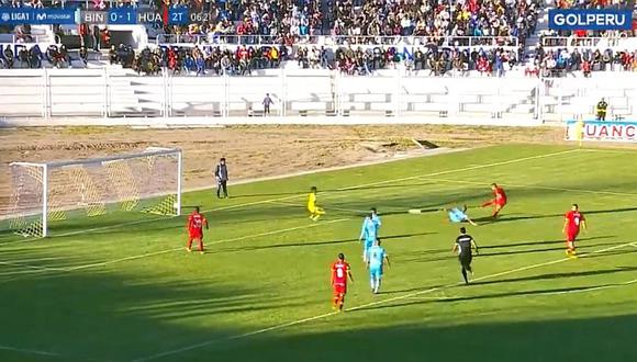 Binacional vs. Sport Huancayo: Marcio Valverde anota el segundo gol del 'Rojo Matador' | VIDEO