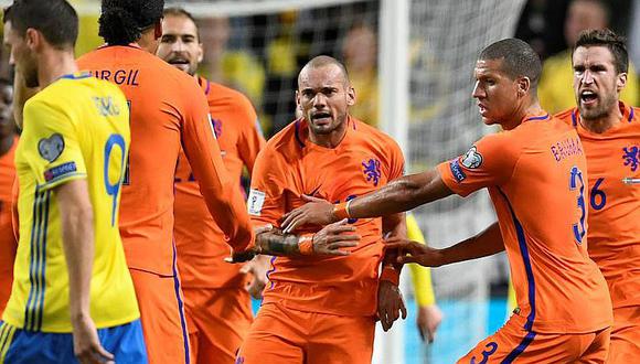 Eliminatorias Europea: Holanda iguala de visita con Suecia [VIDEO]