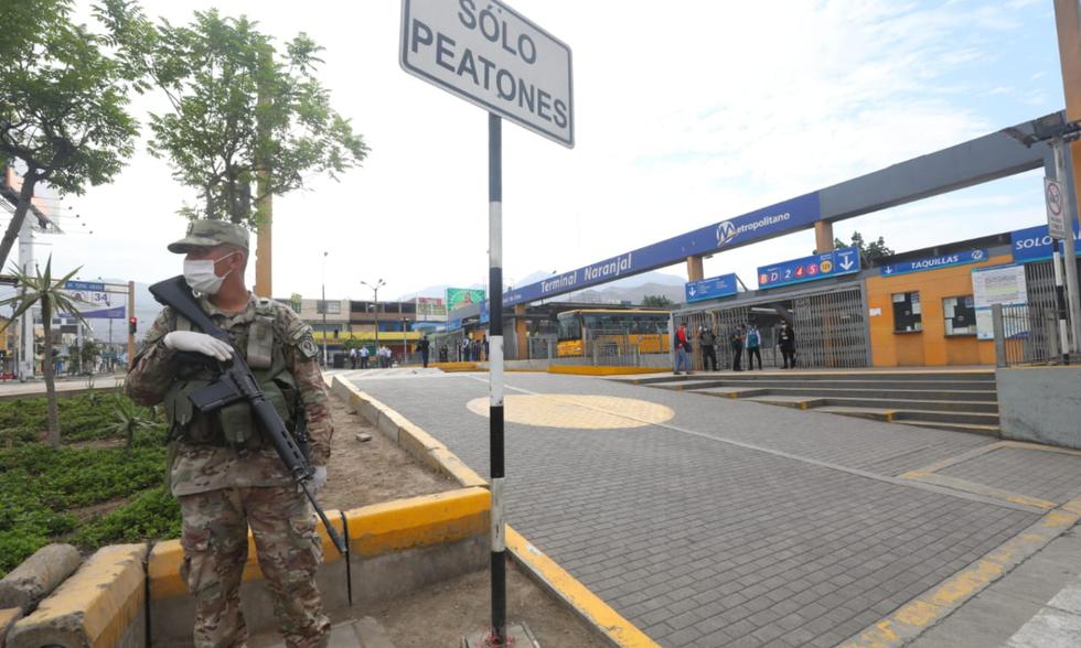 Este domingo 5 de abril solo podrán transitar personas con el pase laboral (permiso especial) | Foto: GEC