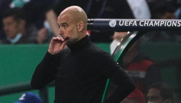 Pep Guardiola analizó la goleada de Manchester City en Champions League. (Foto: AFP)