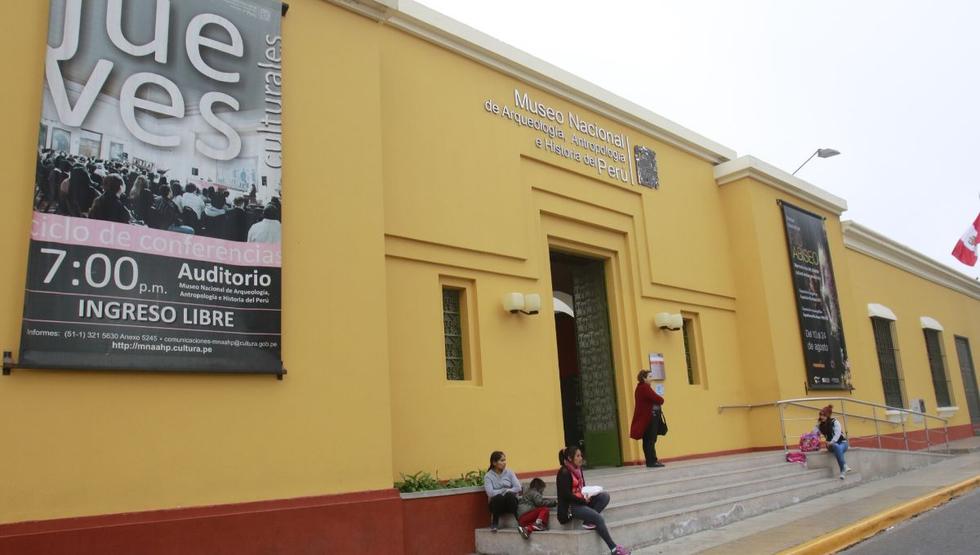 Museo Nacional de Arqueología, Antropología e Historia está ubicado en Pueblo Libre. (Archivo / El Comercio)