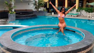 Rocío Miranda publicó sensual fotografía en bikini desde Huacho
