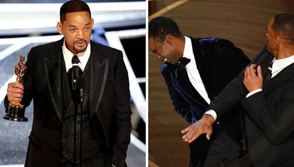Will Smith golpeó a Chris Rock en los Premios Óscar y luego se disculpó. (Foto: captura TNT / Robyn Beck - AFP)