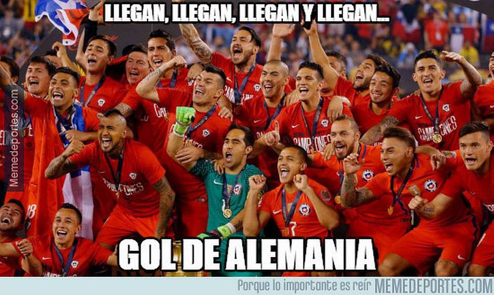 Copa Confederaciones: los memes de la victoria de Alemania sobre Chile