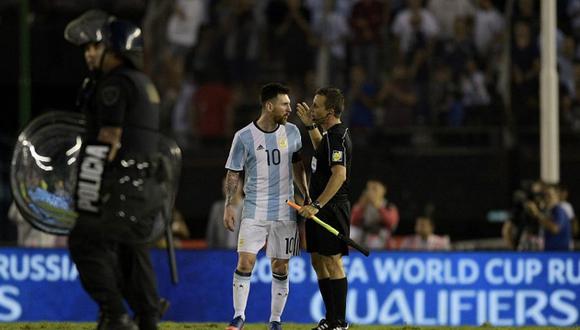 Selección argentina: Árbitros no informaron insultos de Lionel Messi [VIDEO]