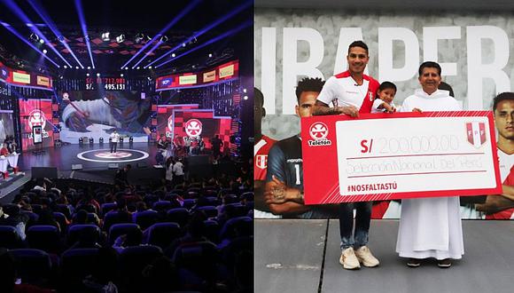 Selección peruana donó gran cantidad de dinero a la Teletón 2018
