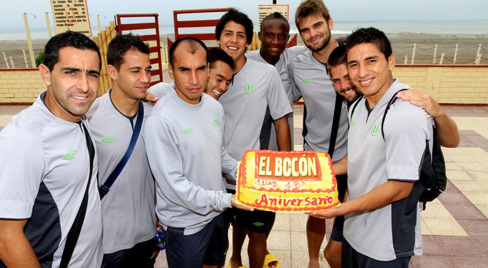 Jugadores de Alianza y Universitario celebraron los 19 años de EL BOCÓN [VIDEO]