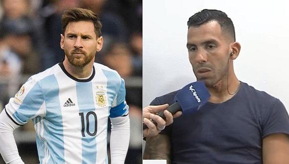 Carlos Tévez: "Quien critica a Lionel Messi nunca pateó una pelota" [VIDEO]