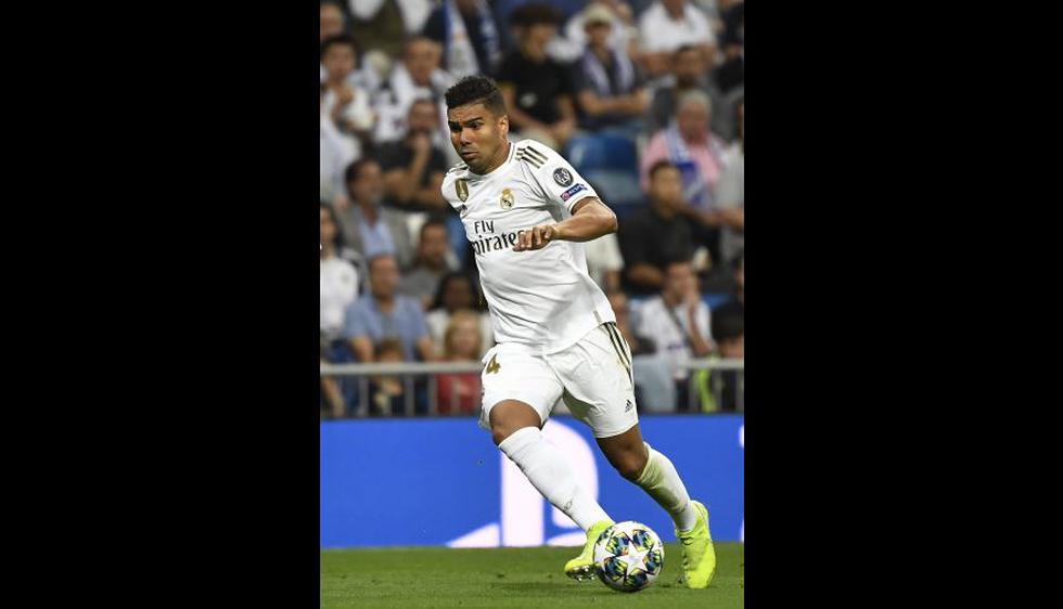 10.- Casemiro (Real Madrid), en 66.7 millones de dólares. (Foto: AFP)