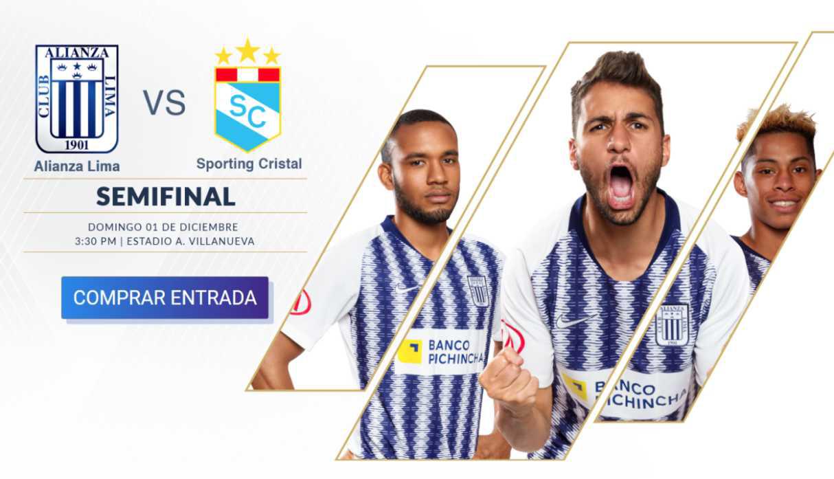 Alianza Lima recibe a Sporting Cristal en  Matute este domingo (Foto: Teleticket)