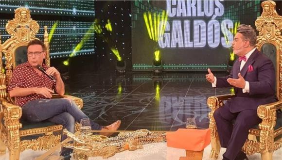 Carlos Galdós le respondió a las críticas de Andrés Hurtado en su programa. (Foto: Instagram)