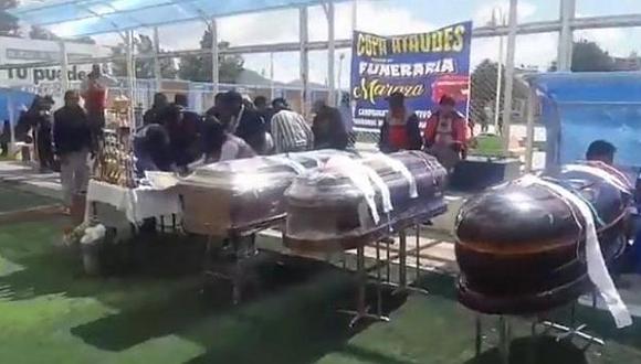 Campeonato en Perú es viral mundial por regalar ataúdes como premio | FOTO