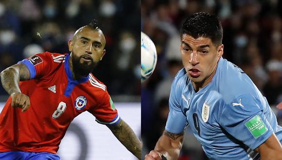 Chile vs Uruguay hoy martes 29 de marzo, uno de los duelos más vibrantes de la fecha. La Roja se juega su última carta para tentar la posibilidad de ir a Qatar 2022. (Foto: Marcelo Hernandez Marcelo Hernandez / POOL / AFP)