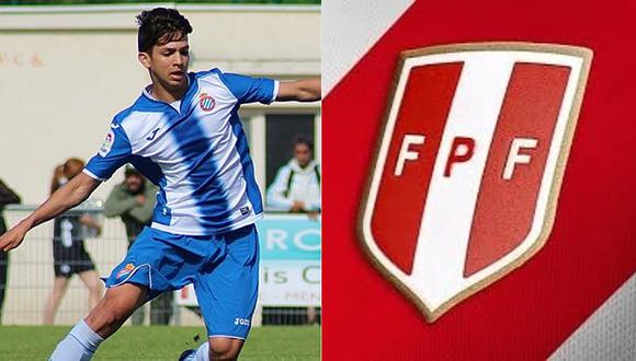 Juvenil del Espanyol jugaría por Perú en el Mundial Sub-17