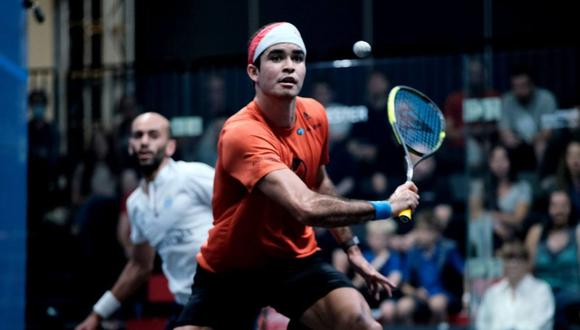 Diego Elías avanzó a semifinales del Canary Wharf Classic 2021 de Squash. (Foto: SONQO)