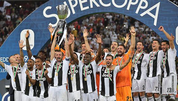 Juventus venció a Milan y se quedó con la Supercopa de Italia