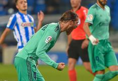 Real Madrid vs. Real Sociedad: Sergio Ramos marcó el 1-0 de penal por gol con jerarquía | VIDEO 