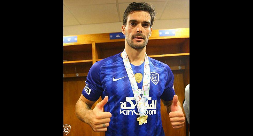 Alberto Botía. (Foto: AFP)