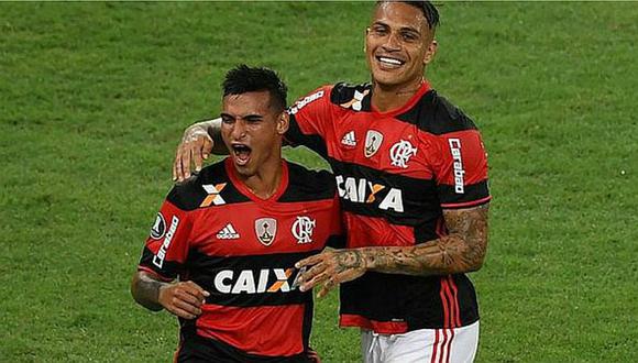 Golazo de Miguel Trauco para el agónico empate de Flamengo