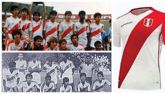 ¿La selección peruana ya usó un modelo parecido a la nueva camiseta?