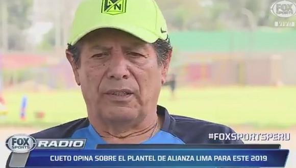 César Cueto y su mensaje al renovado Alianza previo a la Libertadores
