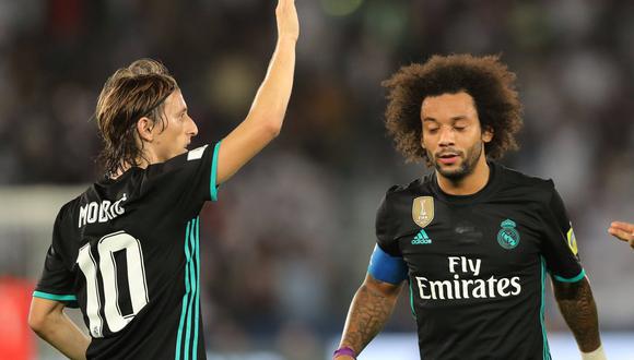 Luka Modric y Marcelo dieron positivo a COVID-19, informó Real Madrid. (Foto: Agencias)