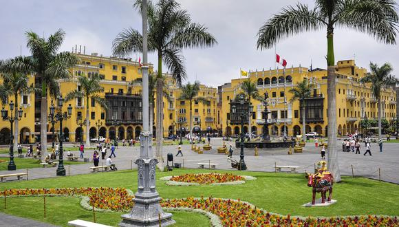 La celebración en homenaje por el bicentenario de la independencia será esta tarde en la Plaza de Armas de Lima. (Foto:GEC)