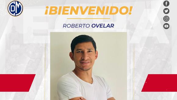 Roberto Ovelar jugará en Deportivo Municipal el 2021. (Foto: @CCDMunicipal)