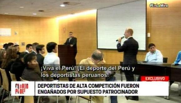 Deportistas peruanos denuncian estafa por parte de empresario español