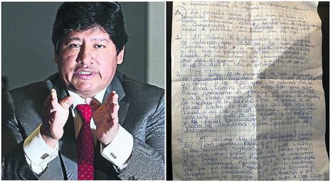 ​Edwin Oviedo denunció que fiscal lo presiona para ser colaborador eficaz