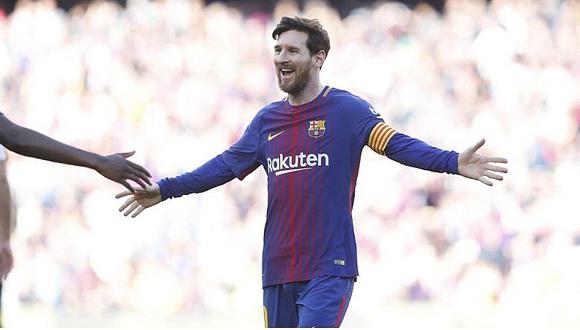 Lionel Messi le da triunfo a Barcelona y celebra con peculiar baile