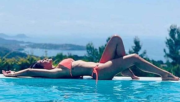 Antonela Roccuzzo estrena ajustado bikini junto a Daniella Semaan, esposa de Cesc Fábregas | FOTO