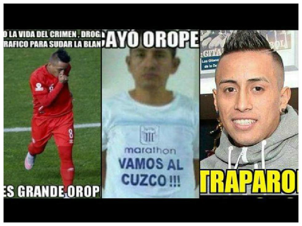 Christian Cueva: Lo vacilan con memes por la captura de Geral Oropeza [FOTOS]