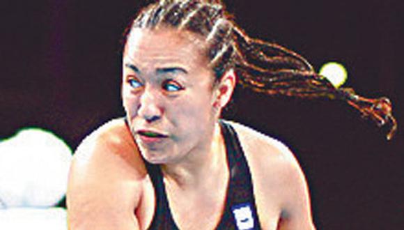 Boxeadora estadounidense retó a Kina Malpartida, confiada en que le ganará como lo hizo
el año pasado