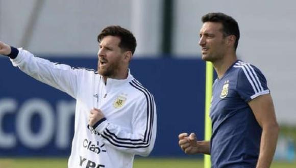 Lionel Messi llegó a Argentina para disputar los partidos ante Chile y Colombia por las Eliminatorias a Qatar 2022. (Foto: AFP)