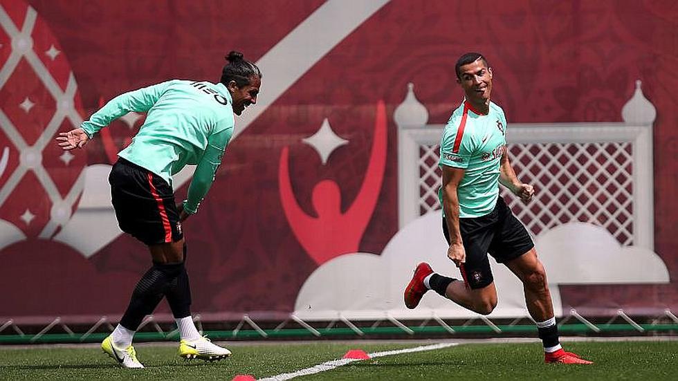 Cristiano Ronaldo atrae atención en Kazan con Portugal [FOTOS]