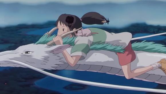 "El viaje de Chihiro" es una de las cintas más populares y premiadas del Studio Ghibli. (Foto: Captura YouTube)