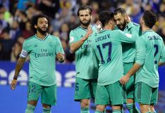Real Madrid goleó 4-0 a Real Zaragoza y clasificó a cuartos de final de la Copa del Rey