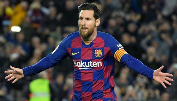 Lionel Messi renovará contrato con Barcelona, afirmó el presidente Josep Maria Bartomeu. (Foto: AFP)