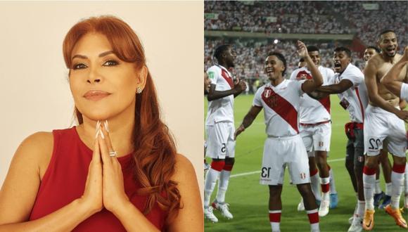 Magaly Medina no quiso celebrar el triunfo de Perú ante Paraguay. (Foto: Instagram / Giancarlo Ávila @photo.gec)
