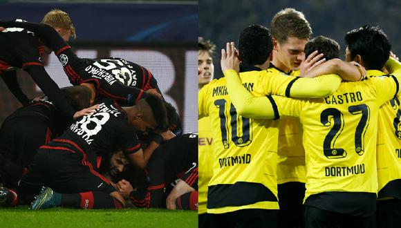 Bayer Leverkusen y Borussia Dortmund pasan a octavos de Copa Alemania