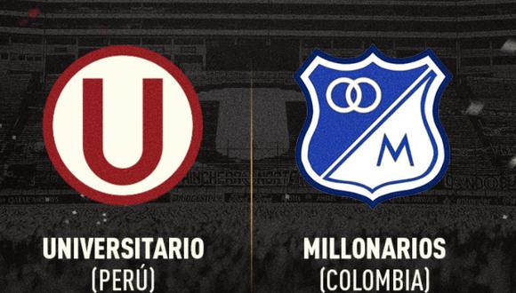 Universitario se enfrentará a Millonarios por la Noche Crema 2022. (Foto: Universitario de Deportes)