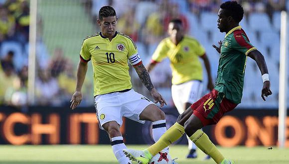 Colombia goleó 4-0 a Camerún en un partido amistoso [VIDEO]