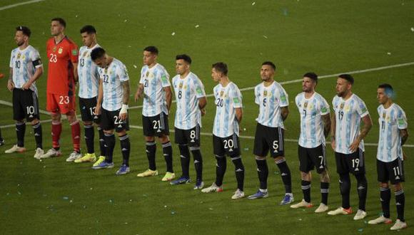 Argentina se convierte en la segunda selección de Conmebol en clasificar al Mundial Qatar 2022. (Foto: AFP)