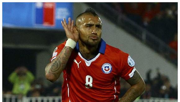 [Peru vs Chile] Arturo Vidal volvió a las prácticas de la selección chilena