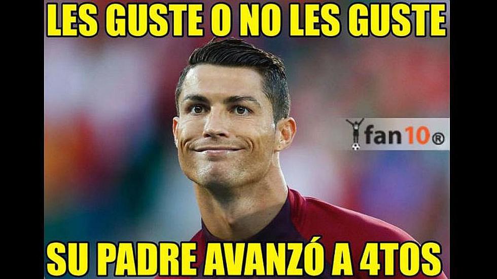 Eurocopa 2016: Memes de Cristiano Ronaldo y Portugal son virales [FOTOS]