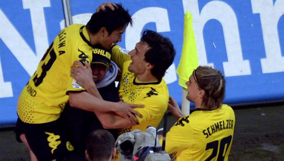 ¡Bicampeón! El Borussia Dortmund derrotó al M'gladbach y obtiene el título