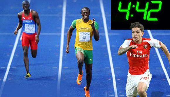 Entérate quién es el futbolista más rápido que Usain Bolt