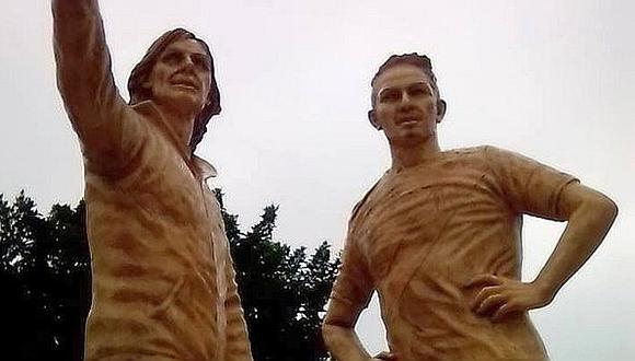 Selección peruana: FIFA destaca estatuas de Paolo Guerrero y Gareca Gareca