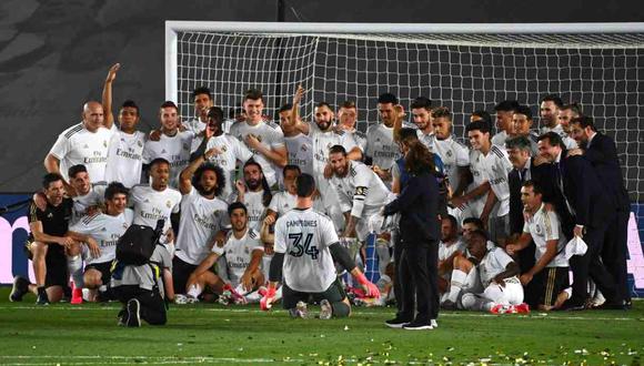 Cada jugador de Real Madrid renunció a premios por un total de un millón de euros. (Foto: AFP)